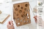 Pacote de Jogos de Tabuleiro 3D Cortados a Laser - Imagem 9