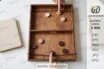 Pacote de Jogos de Tabuleiro 3D Cortados a Laser - Imagem 8