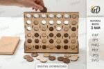 Pacote de Jogos de Tabuleiro 3D Cortados a Laser - Imagem 7