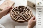 Pacote de Jogos de Tabuleiro 3D Cortados a Laser - Imagem 4
