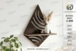 Conjunto de Prateleiras Decorativas 3D Cortadas a Laser - Imagem 5