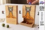 Conjunto de Torre de Dados 3D para RPG Cortada a Laser - Imagem 4