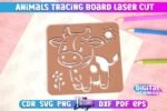 Conjunto de pranchas de desenho de animais cortadas a laser - Imagem 3