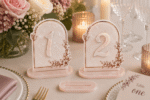 Números de mesa de casamento em arco SVG - Imagem 2