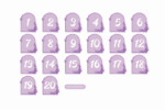 Números de mesa de casamento em arco SVG - Imagem 3