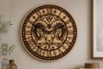 Kit relógios de parede signos do zodíaco - Imagem 11