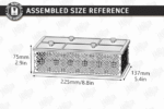 Caixa de armazenamento modular decorativa cortada a laser - Imagem 10