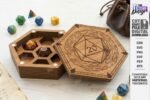 Conjunto de Bandejas para Dados Cortadas a Laser | Design para RPG - Imagem 3