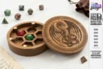 Conjunto de Bandejas para Dados Cortadas a Laser | Design para RPG - Imagem 6