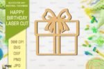 Kit de decoração de aniversário com corte a laser - Imagem 4