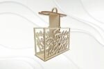 Suporte para Taças de Vinho Modelo Feliz Aniversário - Imagem 4