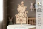 Conjunto de enfeites para bolo de aniversário infantil a laser - Imagem 5