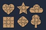 Pacote de Quebra-Cabeças Educativos Infantis em SVG - Imagem 5