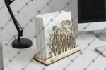 Pacote de arquivos SVG para porta-guardanapos fofos cortados a laser - Imagem 6