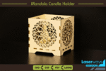 Porta-velas Mandala Lotus, Lanterna de Chá - Imagem 4
