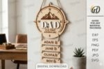 Kit de Decorações de Parede Personalizadas para o Dia dos Pais - Imagem 2