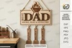 Kit de Decorações de Parede Personalizadas para o Dia dos Pais - Imagem 11