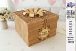 Conjunto de caixas de presente personalizadas cortadas a laser - Imagem 4