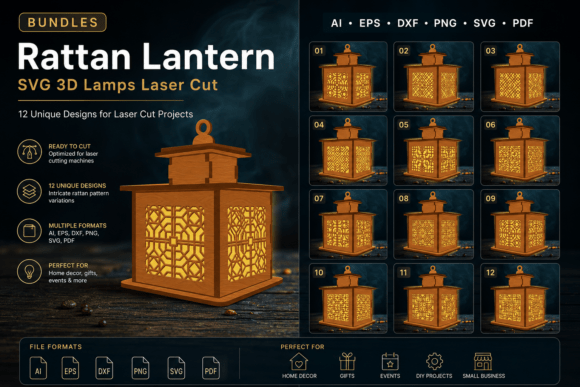 Rattan-Tealight-Candle-Holder-Lasercut-Laser-Cutting-149987778-1-1-580x387 Porta-velas de rattan para velas pequenas, cortado a laser. - Imagem 1