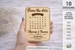 Kit Save the Date com Corte a Laser - Imagem 4