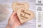 Kit Save the Date com Corte a Laser - Imagem 11