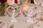 Conjunto de números de mesa para casamento em SVG - Imagem 2