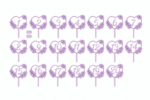 Conjunto de números de mesa para casamento em SVG - Imagem 3