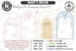 Kit de placas de boas-vindas para casamento cortadas a laser - Imagem 12